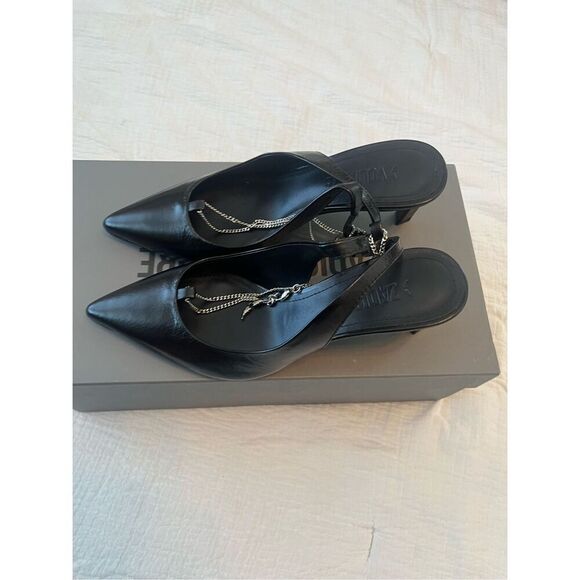 Zadig&Voltaire First Night 60mm slingback pumps NEW - Picture 8 of 13